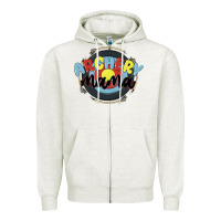 Oatmeal Heather archery mama Zipper Hoodie - MaliasSmallBusiness