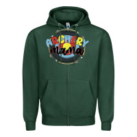 Sports Green archery mama Zipper Hoodie - MaliasSmallBusiness