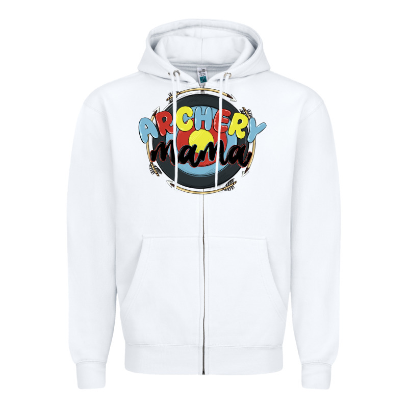 Archery Mama Zipper Hoodie by MaliasSmallBusiness | Teevron