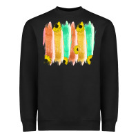 Black Western Color Farm Life Brush Strokes Heavyweight Sweatshirt - Bettercallsaul