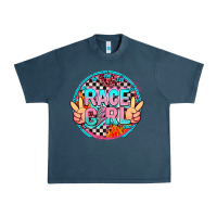 Midnight Navy race girl with leopard and peace hand Urban Heavy Tee - AdoDesignShop