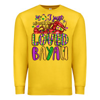 Lemon i just want to be loved bayau Premium Sweatshirt - LillyAllenDesigns