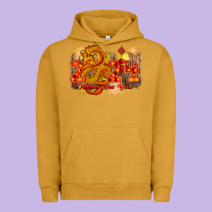 Year Of The Dragon Chinese New Year 2024 Urban Hoodie Designed By Cowgirlartshop