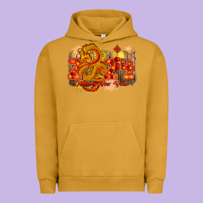 Year Of The Dragon Chinese New Year 2024 Urban Hoodie Designed By Cowgirlartshop
