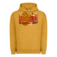 Pigment Peanut Butter year of the dragon chinese new year 2024 Urban Hoodie - CowGirlArtShop
