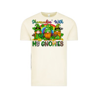 Vintage Arctic shamrockin with my gnomies Vintage Tee - Artiststas