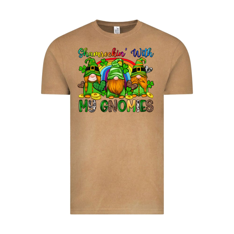 Shamrockin With My Gnomies Vintage Tee by Artiststas | Teevron