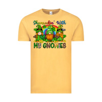 Vintage Mustard shamrockin with my gnomies Vintage Tee - Artiststas