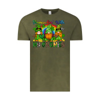 Vintage Olive shamrockin with my gnomies Vintage Tee - Artiststas