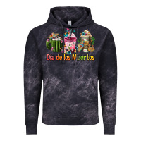 Cloud Black mexican día de los muertos coffee cups Vintage Hoodie - FaDigitalArtStudio