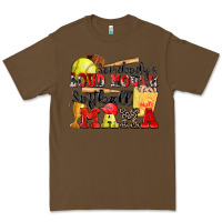 Cacao somebody's loud mouth softball mama Premium Tee - Zillion Design Studio