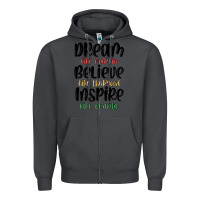 Smoke dream like martin believe like thurgood inspire li Zipper Hoodie - MaliasSmallBusiness