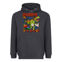 Smoke roaring into 3rd grade Heavyweight Hoodie - BundleAndBundleShop