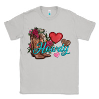 Moon Dust valentines day howdy and boots Classic Tee - AdoDesignShop