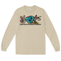 Mushroom peace love triceratops horridus Long Sleeve Tee - LillyAllenDesigns