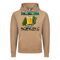 Vintage Coffee drinking buddies with beer Vintage Hoodie - HRA Design Shop
