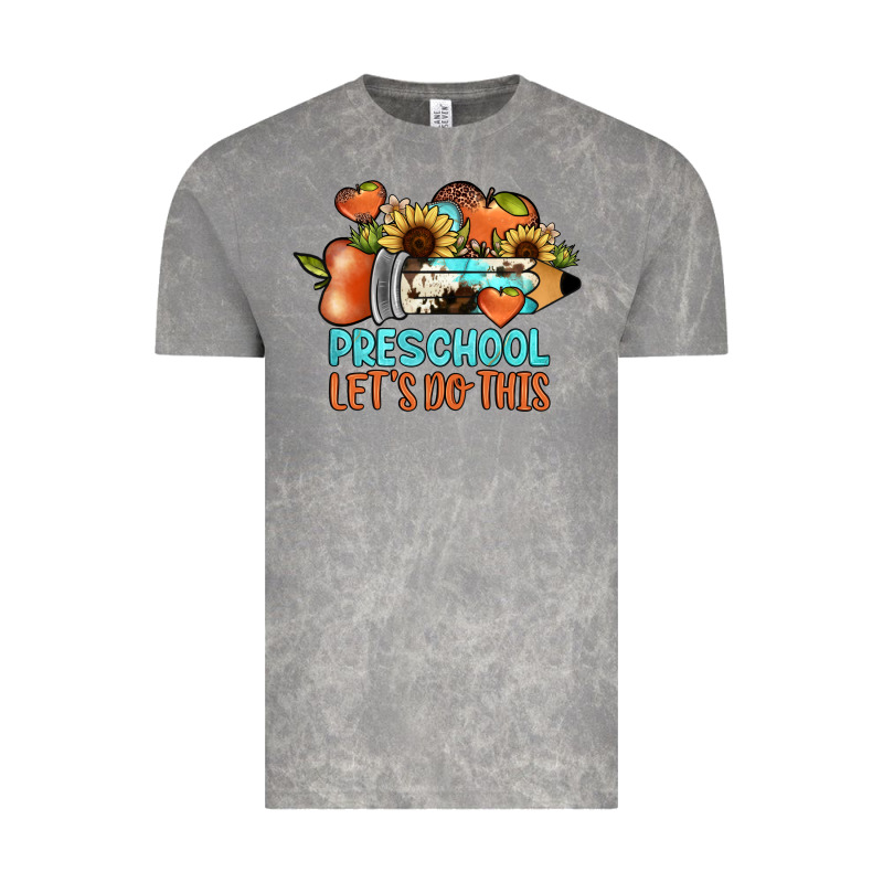 Preschool Let's Do This Vintage Tee by JahusDesignShop | Teevron