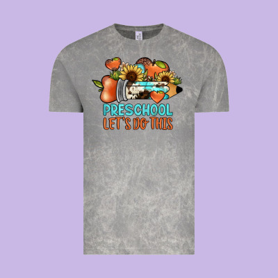 Preschool Let's Do This Vintage Tee Designed By Jahusdesignshop