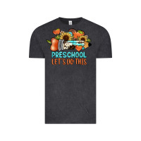Vintage Black preschool let's do this Vintage Tee - JahusDesignShop