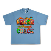 Pebble Blue nacho average coach Urban Heavy Tee - AdoDesignShop