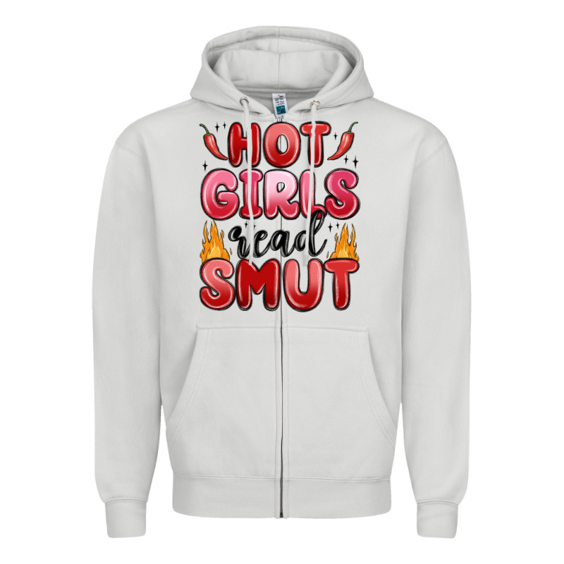 Hot Girls Read Smut Zipper Hoodie by MaliasSmallBusiness | Teevron