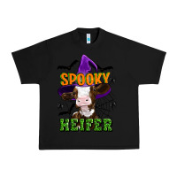 Black Spooky heifer halloween Urban Heavy Tee - Artiststas