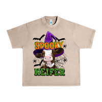 Spooky Heifer Halloween Urban Heavy Tee | Teevron
