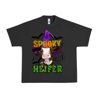 Pigment Black Spooky heifer halloween Urban Heavy Tee - Artiststas