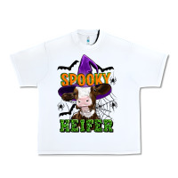 White Spooky heifer halloween Urban Heavy Tee - Artiststas