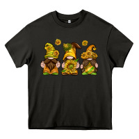 Asphalt sunflower gnomies Heavy Core Tee - texasbilliewilder