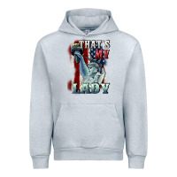 Heather Grey thats my lady Urban Hoodie - CowGirlArtShop