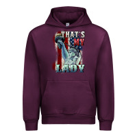 Mauve Wine thats my lady Urban Hoodie - CowGirlArtShop