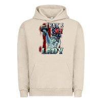 Pigment French Oak thats my lady Urban Hoodie - CowGirlArtShop