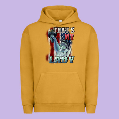 Thats My Lady Urban Hoodie Designed By Cowgirlartshop