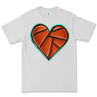 Basketball Heart Premium Tee | Teevron