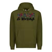 Army Green Made to Worship Premium Hoodie - Bettercallsaul