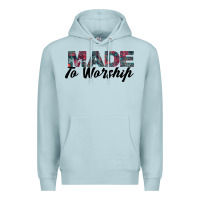 Blue Mist Made to Worship Premium Hoodie - Bettercallsaul
