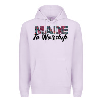 Lilac Made to Worship Premium Hoodie - Bettercallsaul