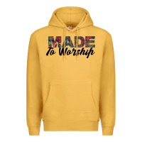 Mustard Made to Worship Premium Hoodie - Bettercallsaul