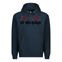 Navy Made to Worship Premium Hoodie - Bettercallsaul