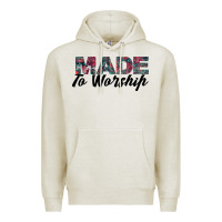 Oatmeal Heather Made to Worship Premium Hoodie - Bettercallsaul