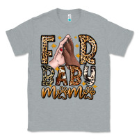 Heather Grey Fur Baby Mama Dog Classic Tee - CowhideDigitalArt