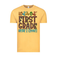 Vintage Mustard watch out first grade here i come! Vintage Tee - JahusDesignShop