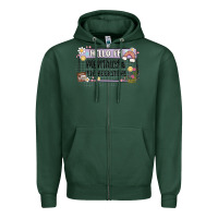 Sports Green hello im mentally at the bookstore Zipper Hoodie - MaliasSmallBusiness