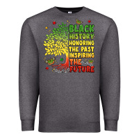 Charcoal Heather title black history celebration Premium Sweatshirt - LillyAllenDesigns