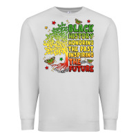 Dove Grey title black history celebration Premium Sweatshirt - LillyAllenDesigns