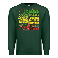 Sports Green title black history celebration Premium Sweatshirt - LillyAllenDesigns