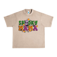 French Oak Spooky mama Urban Heavy Tee - Artiststas