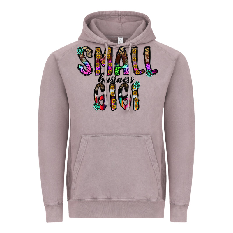 Small Business Gİgi Vintage Hoodie by CowhideDigitalArt | Teevron