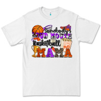 White somebody's loud mouth basketball mama Premium Tee - Zillion Design Studio